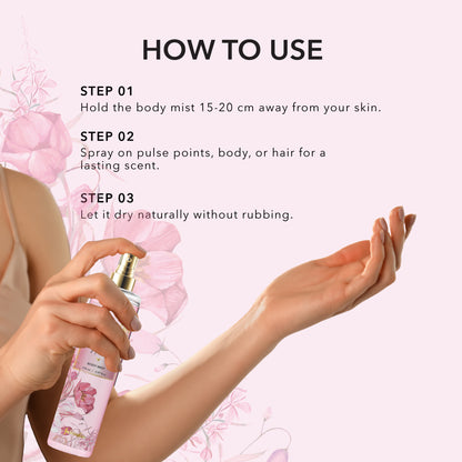 fabessentials Twilight Flora Fine Fragrance Body Mist 150ml | Luxury Fine Fragrance Mist for Women & Men