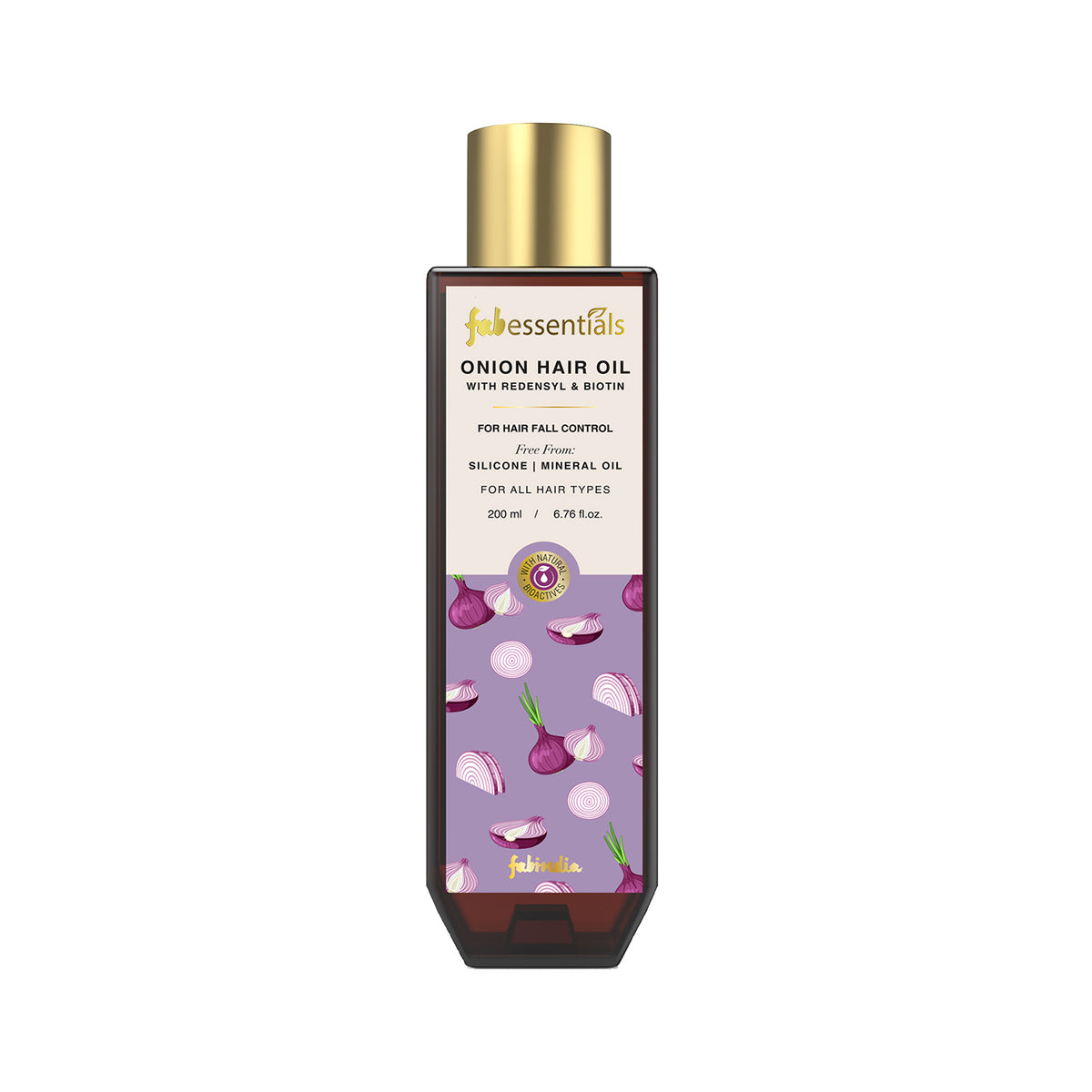 Fabessentials Onion Oil with Redensyl & Biotin - 200 ml
