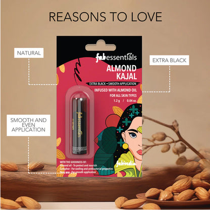 Almond Kajal- 1.2 gm