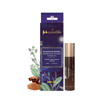fabessentials Perfume Oil 10ml (Madhur Nidra) | Roller ball Perfume Oil for Men & Women