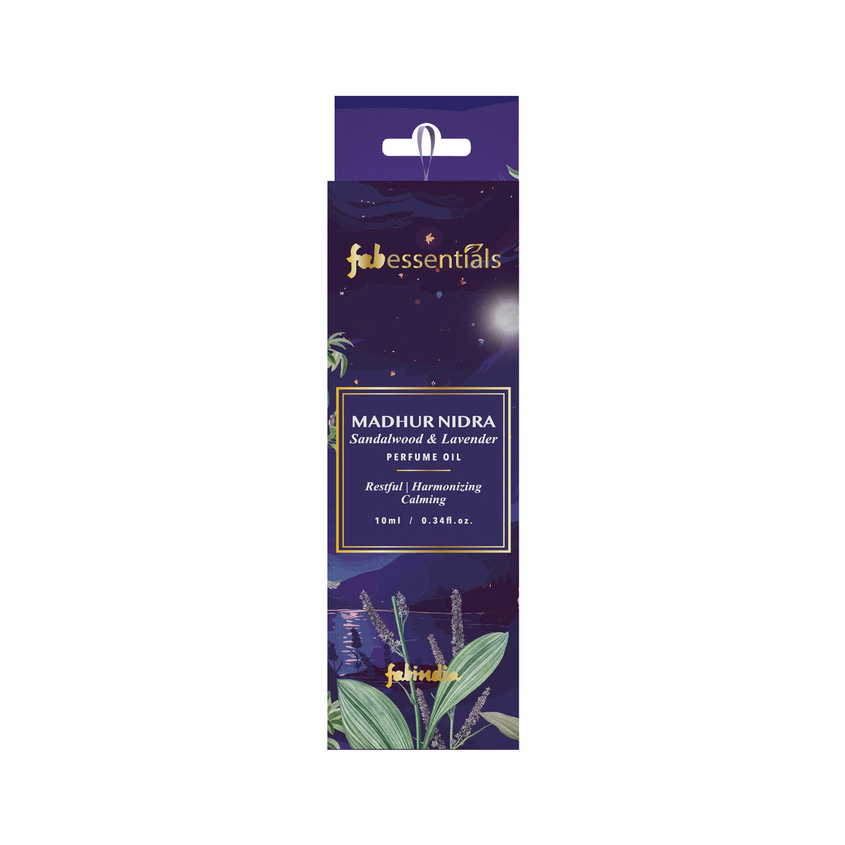 fabessentials Perfume Oil 10ml (Madhur Nidra) | Roller ball Perfume Oil for Men & Women