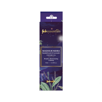 fabessentials Perfume Oil 10ml (Madhur Nidra) | Roller ball Perfume Oil for Men & Women
