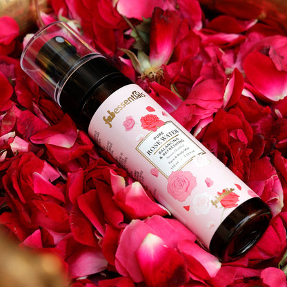 fabessentials Pure Rose Water 110ml | Alcohol-Free Face Toner or Face Mist