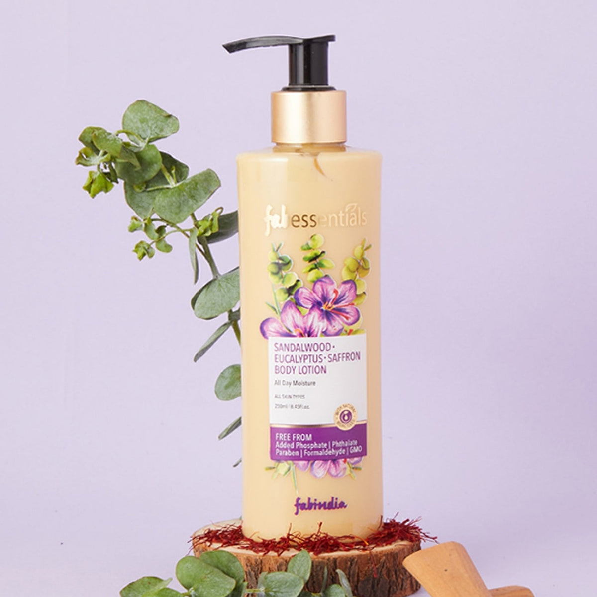 Sandalwood Eucalyptus Saffron Body Lotion - 250 ml