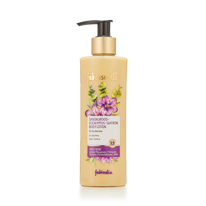 Sandalwood Eucalyptus Saffron Body Lotion - 250 ml